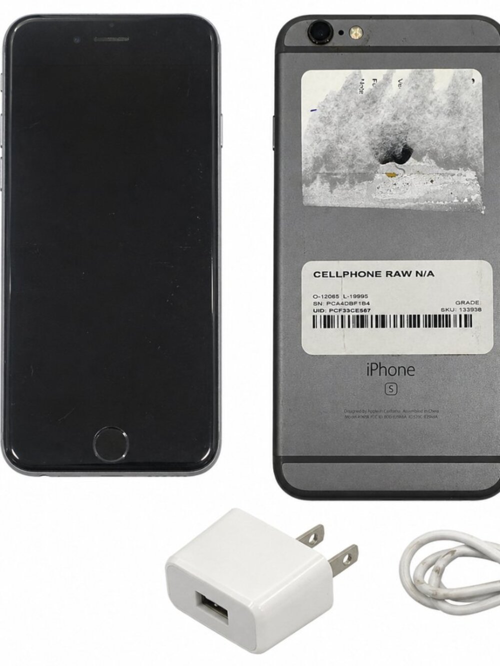 iPhone 6S 128GB Unlocked Black BH 93% Fully Functional #7P